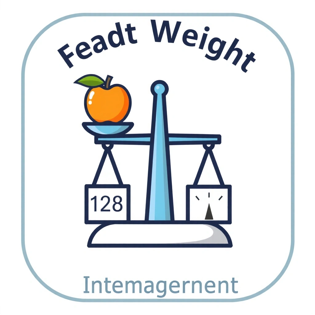 Icon representing weight management
